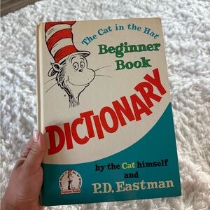Vintage Dr. Seuss Beginner Book Dictionary‎